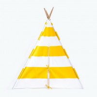 New design portable canvas teepee tent for kids