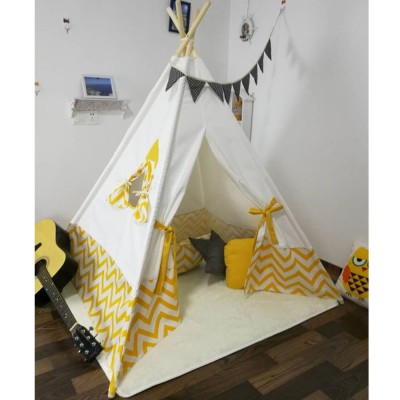 Safety happy kids baby teepee play tent